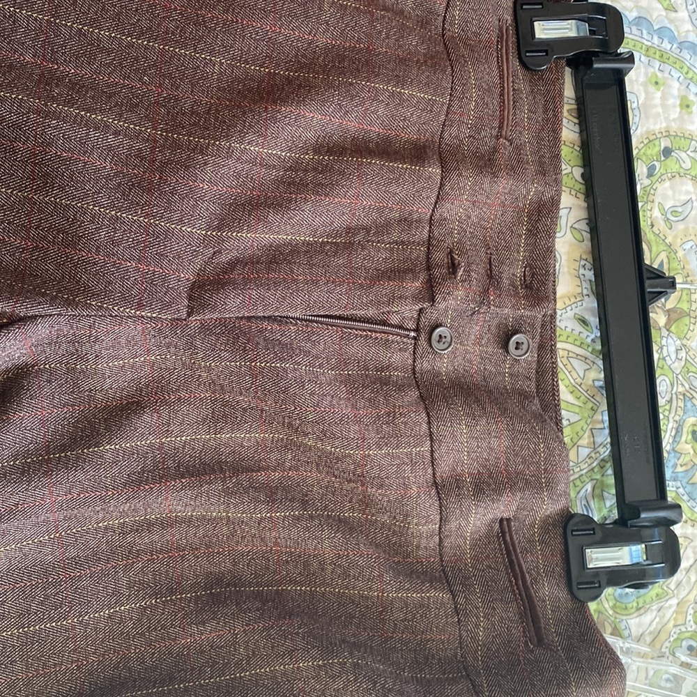 Brown Tweed Slacks - image 6